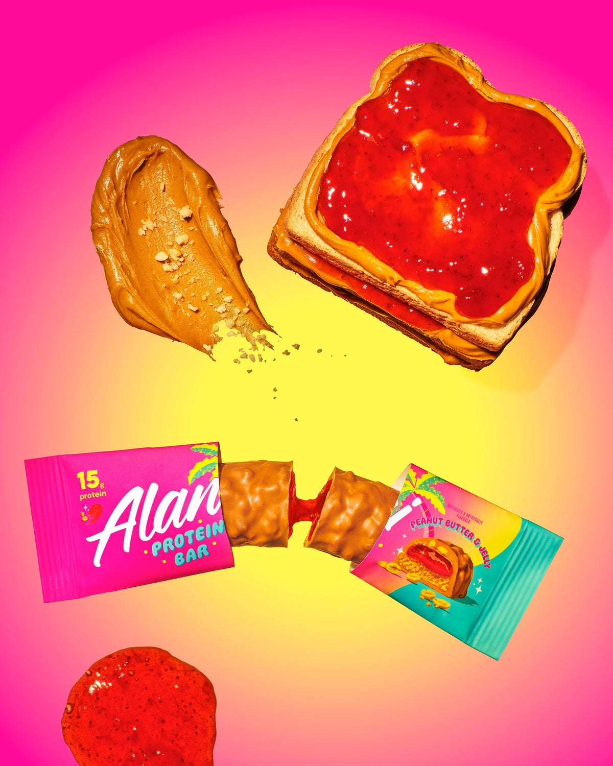 Alani Nu Protein Bar - Peanut Butter & Jelly D7 - image 7