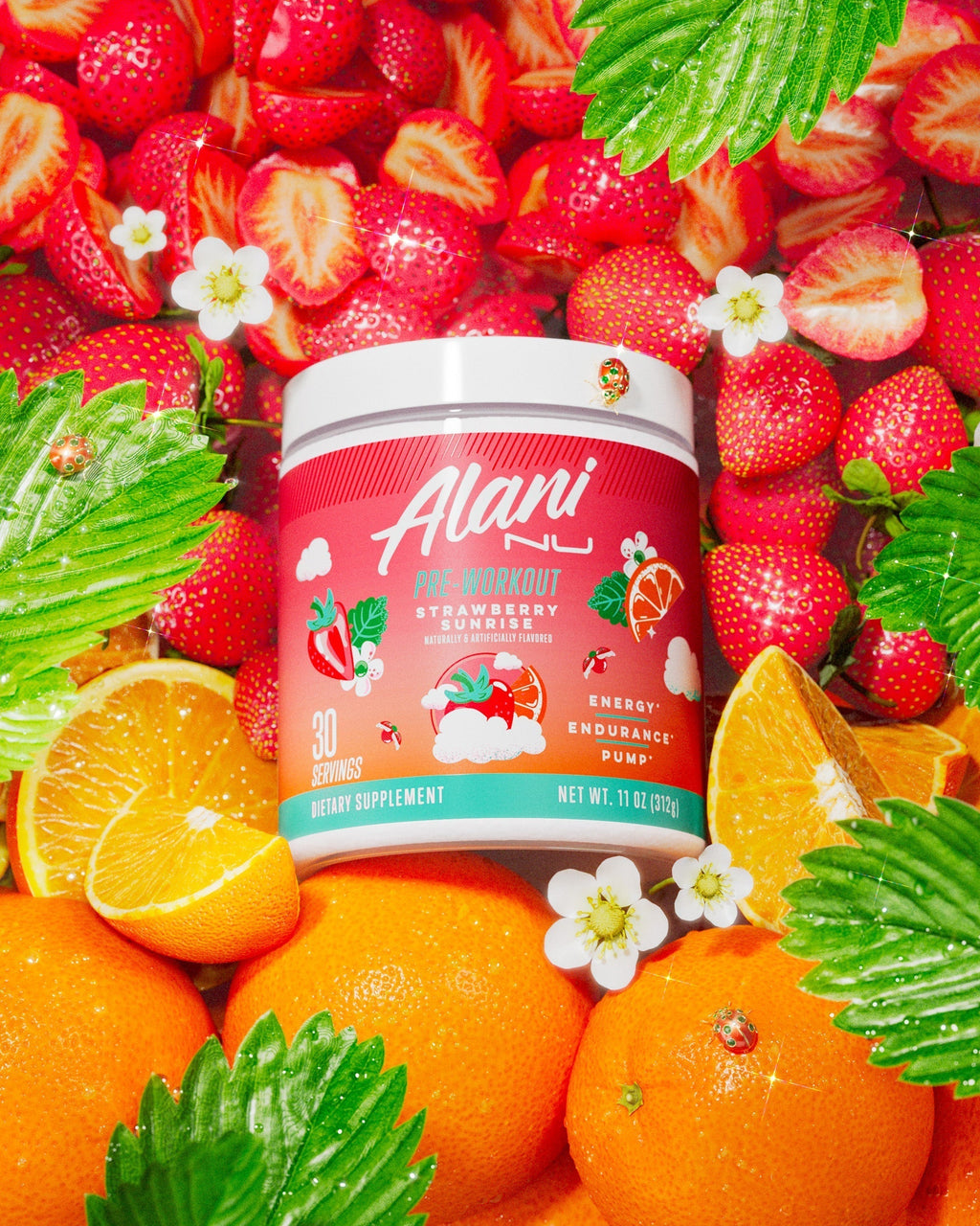 Alani Nu Pre-Workout - Strawberry Sunrise J2 - image 4