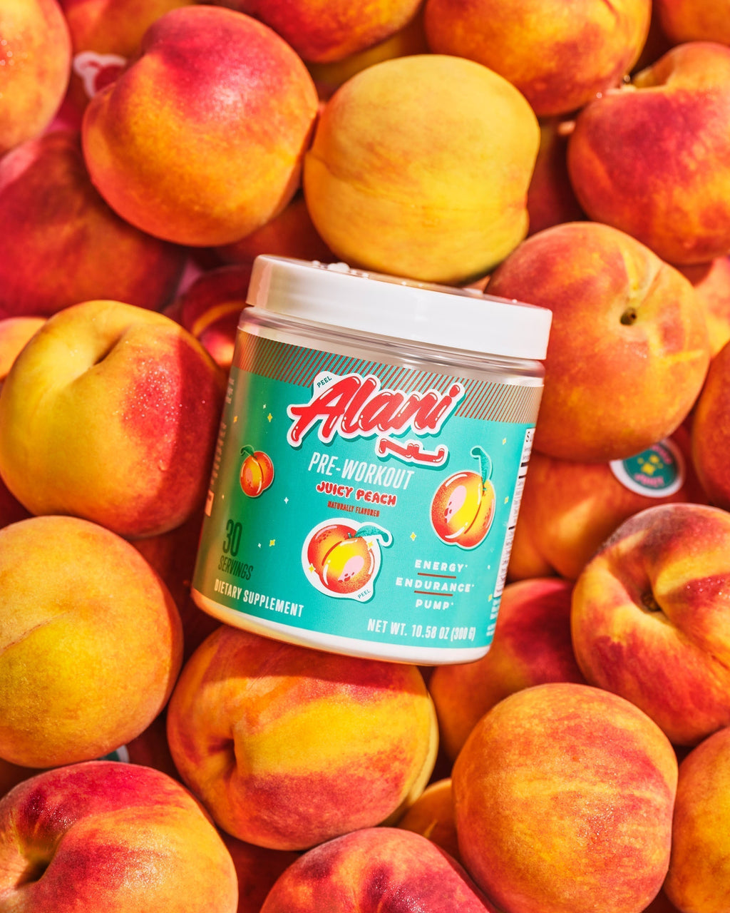 Alani Nu Pre-Workout - Juicy Peach W7 - image 4