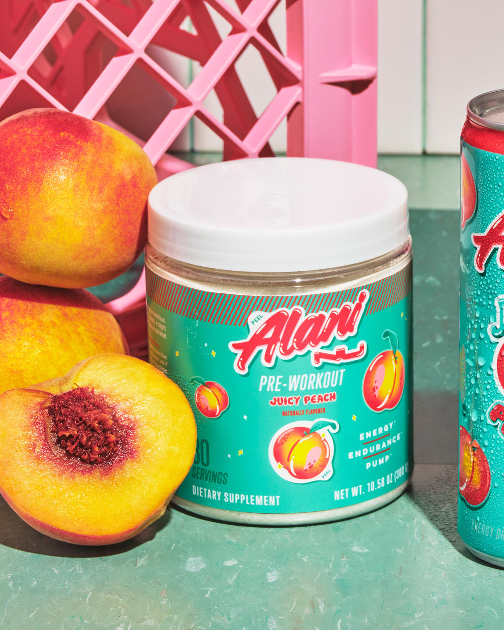 Alani Nu Pre-Workout - Juicy Peach W7 - image 6