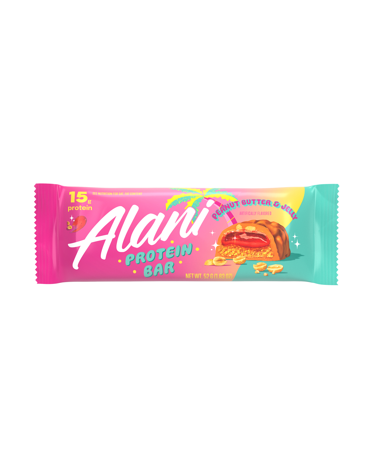 Alani Nu Protein Bar - Peanut Butter & Jelly D7 - image 2