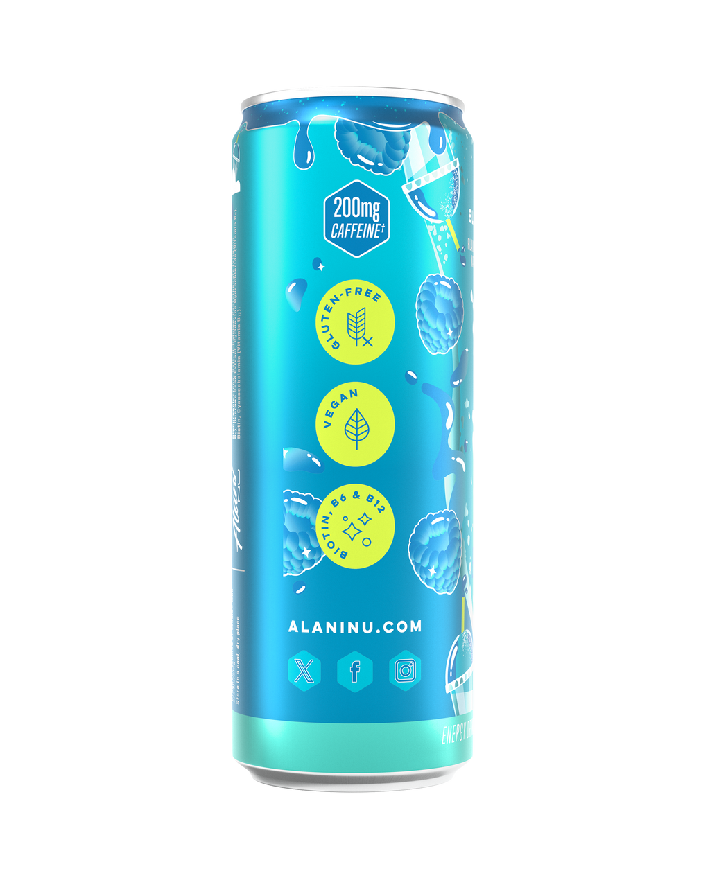 Alani Nu Energy Drink - Blue Slush T7 - image 2