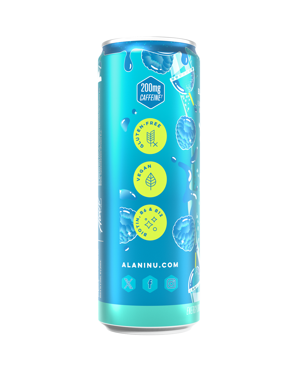 Alani Nu Energy Drink - Blue Slush T7 - image 2