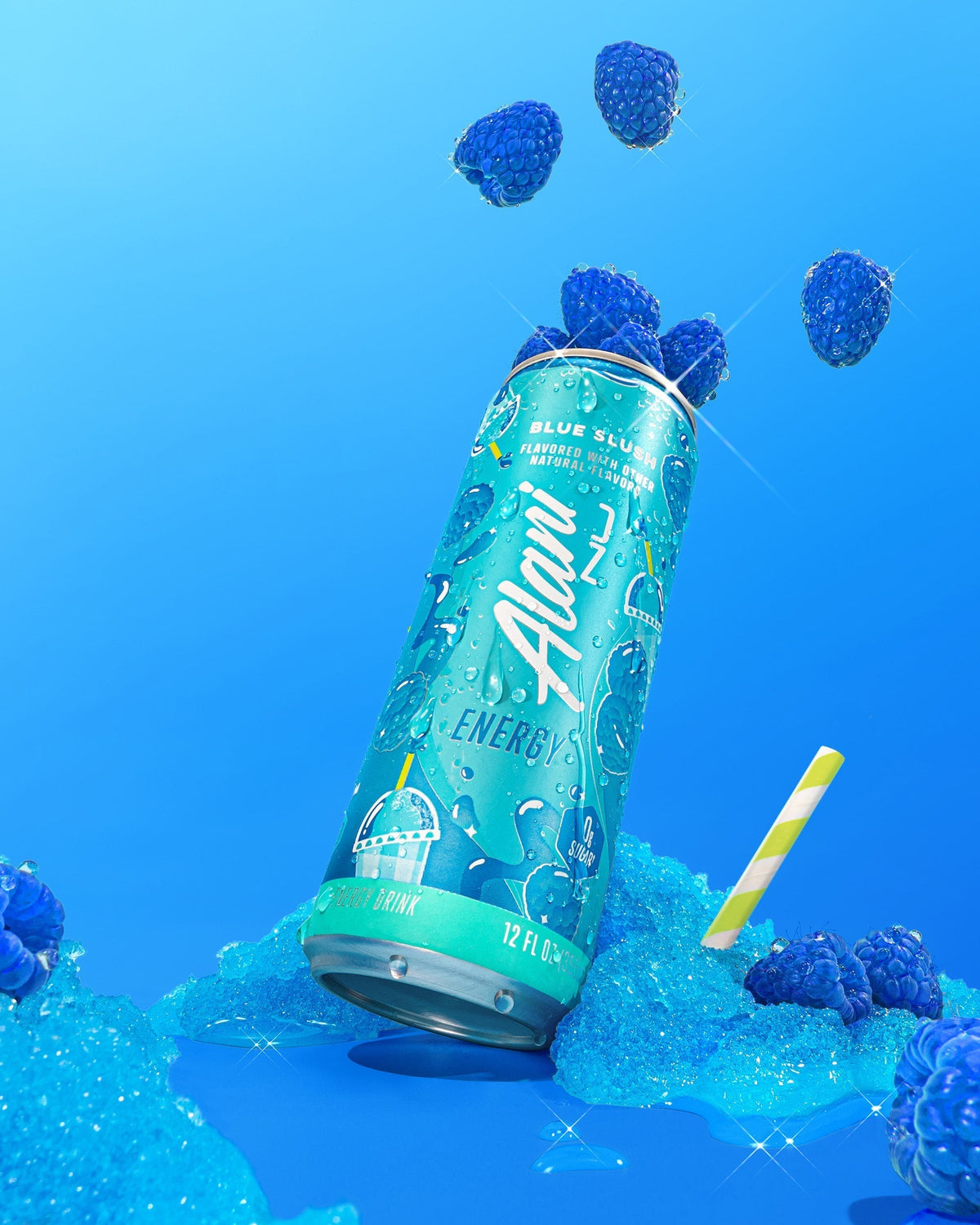 Alani Nu Energy Drink - Blue Slush T7 - image 4