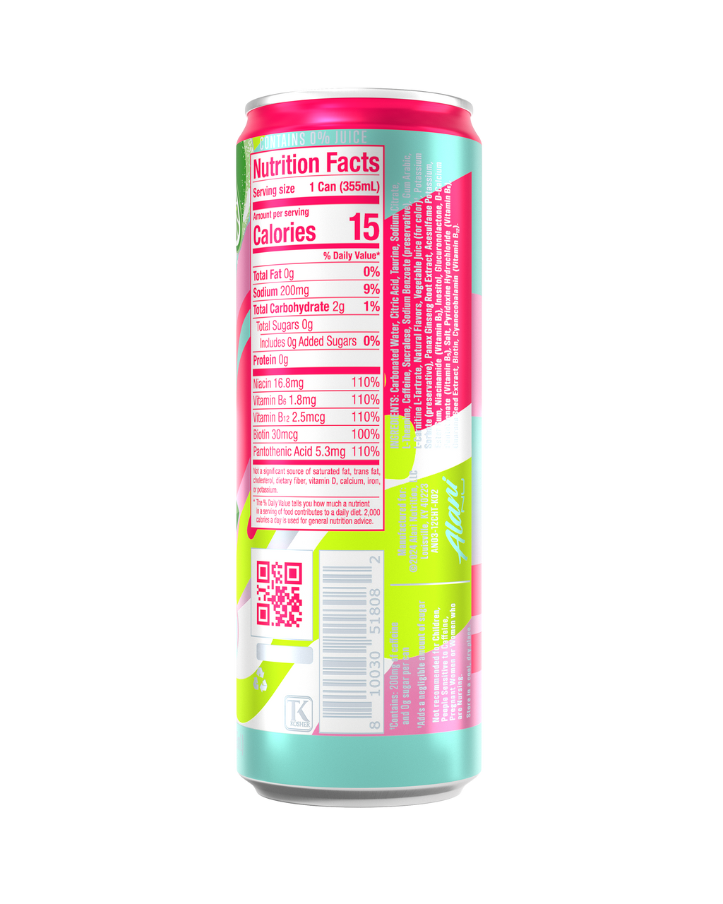 Alani Nu Energy Drink - Cherry Twist V4 - image 3