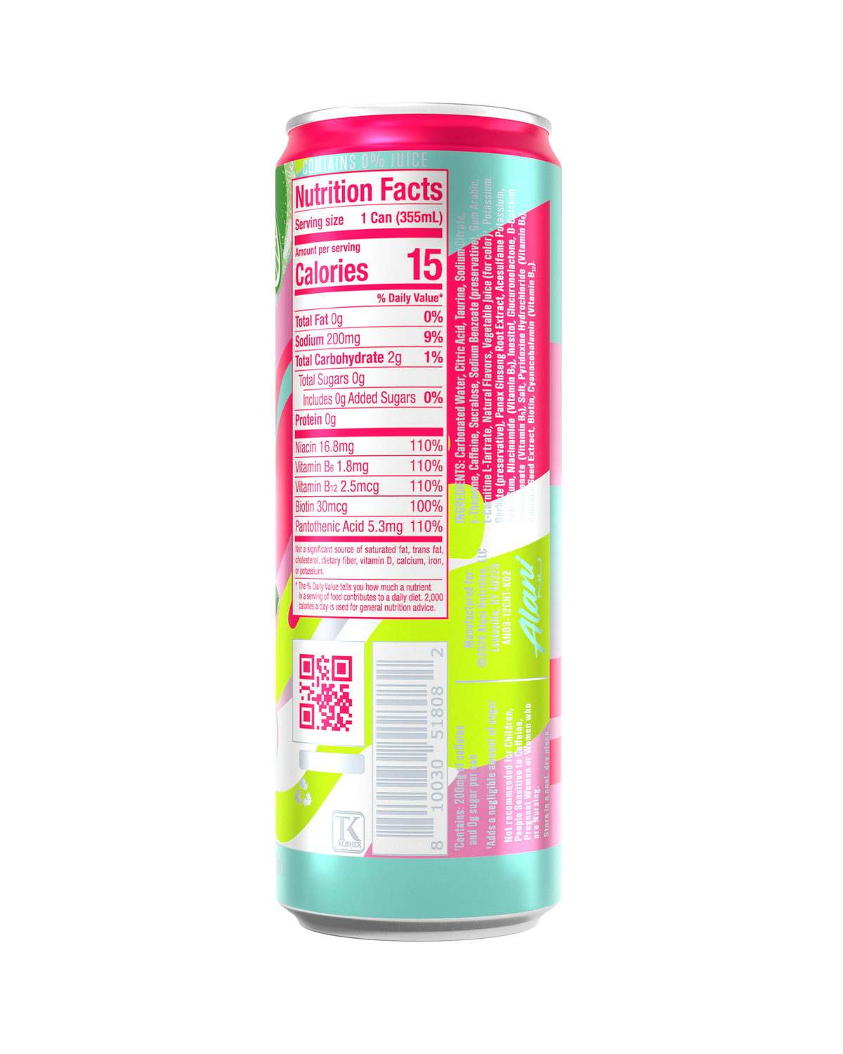 Alani Nu Energy Drink - Cherry Twist V4 - image 3