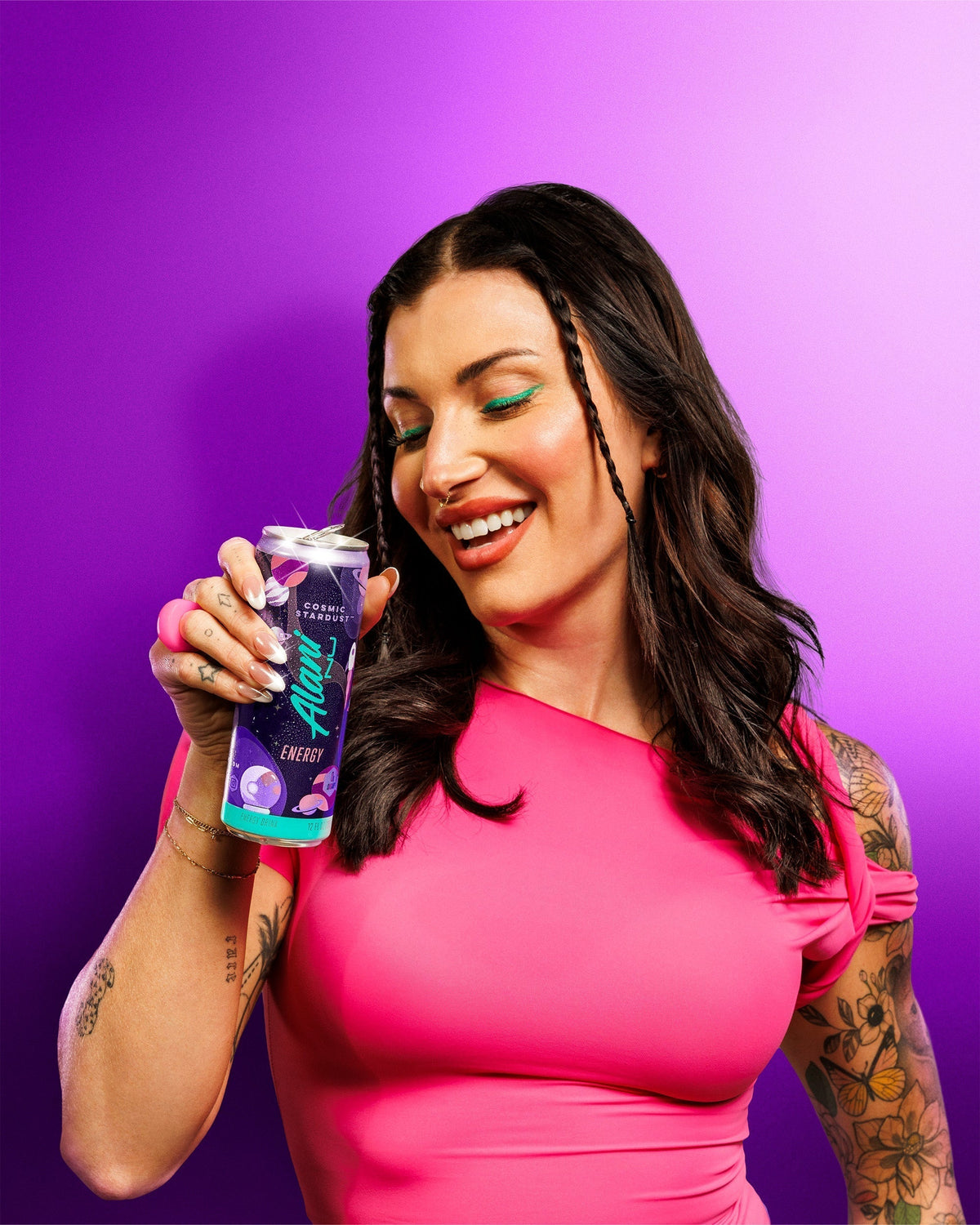 Alani Nu Energy Drink - Cosmic Stardust A5 - image 5