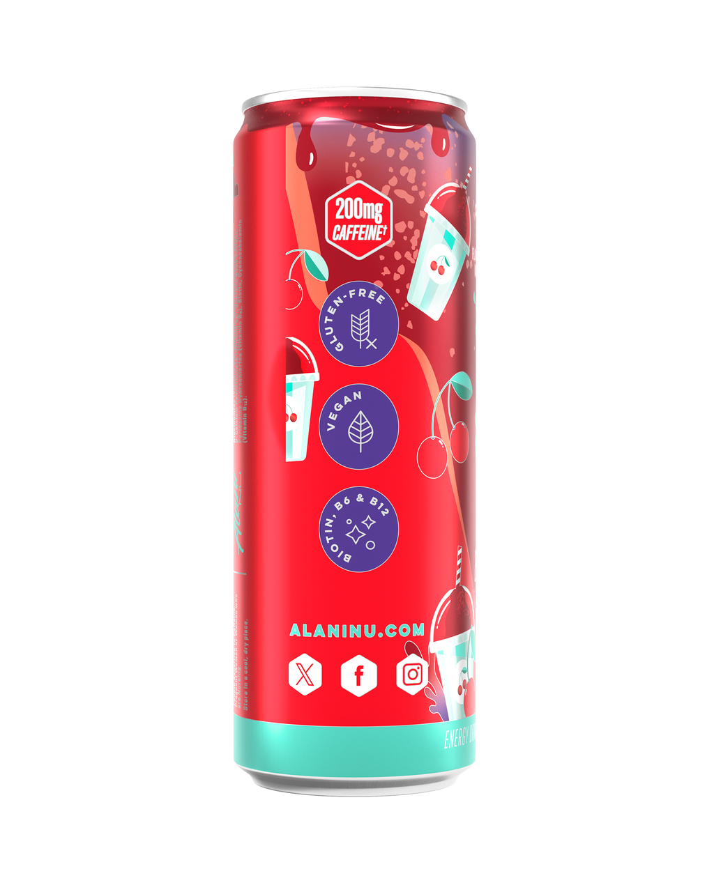 Alani Nu Energy Drink - Cherry Slush I0 - image 2