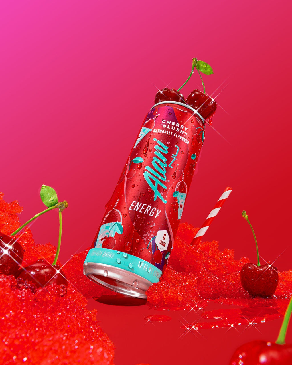 Alani Nu Energy Drink - Cherry Slush I0 - image 4