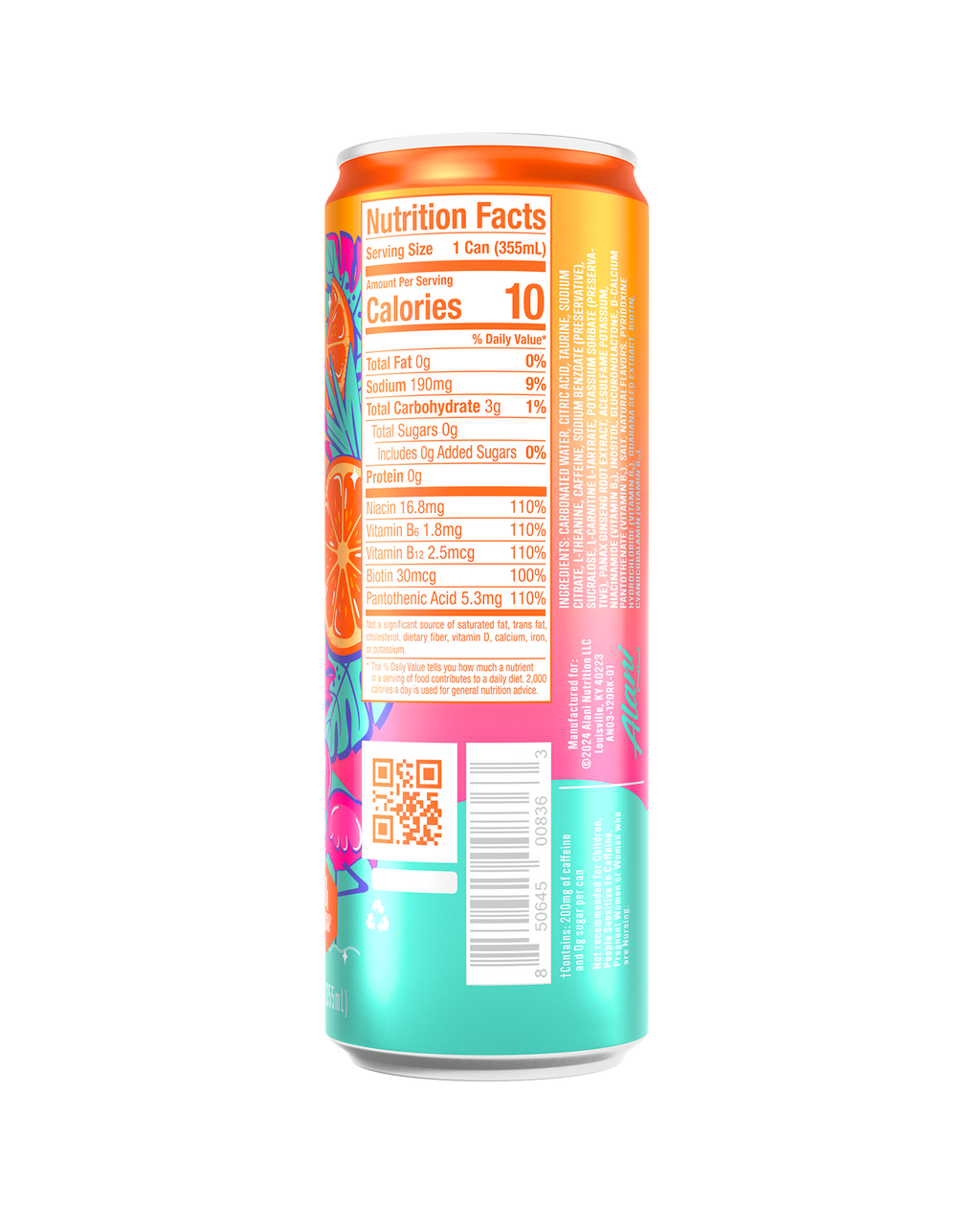 Alani Nu Energy Drink - Orange Kiss L4 - image 3