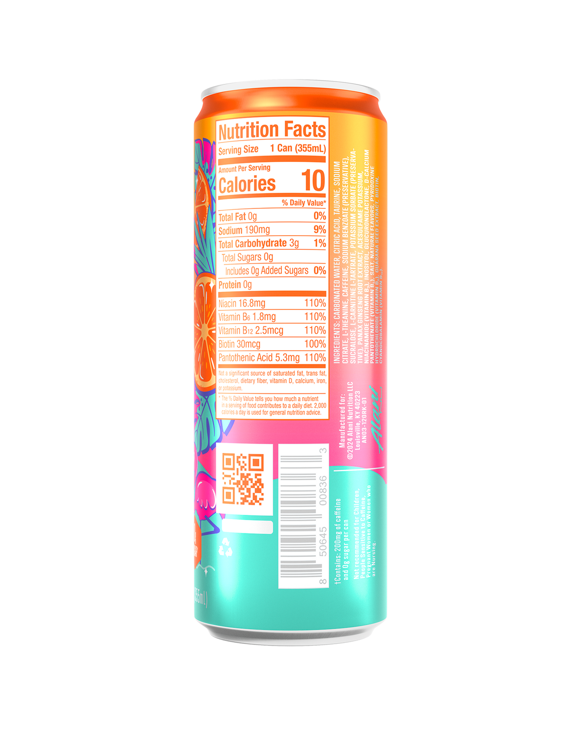 Alani Nu Energy Drink - Orange Kiss L4 - image 3