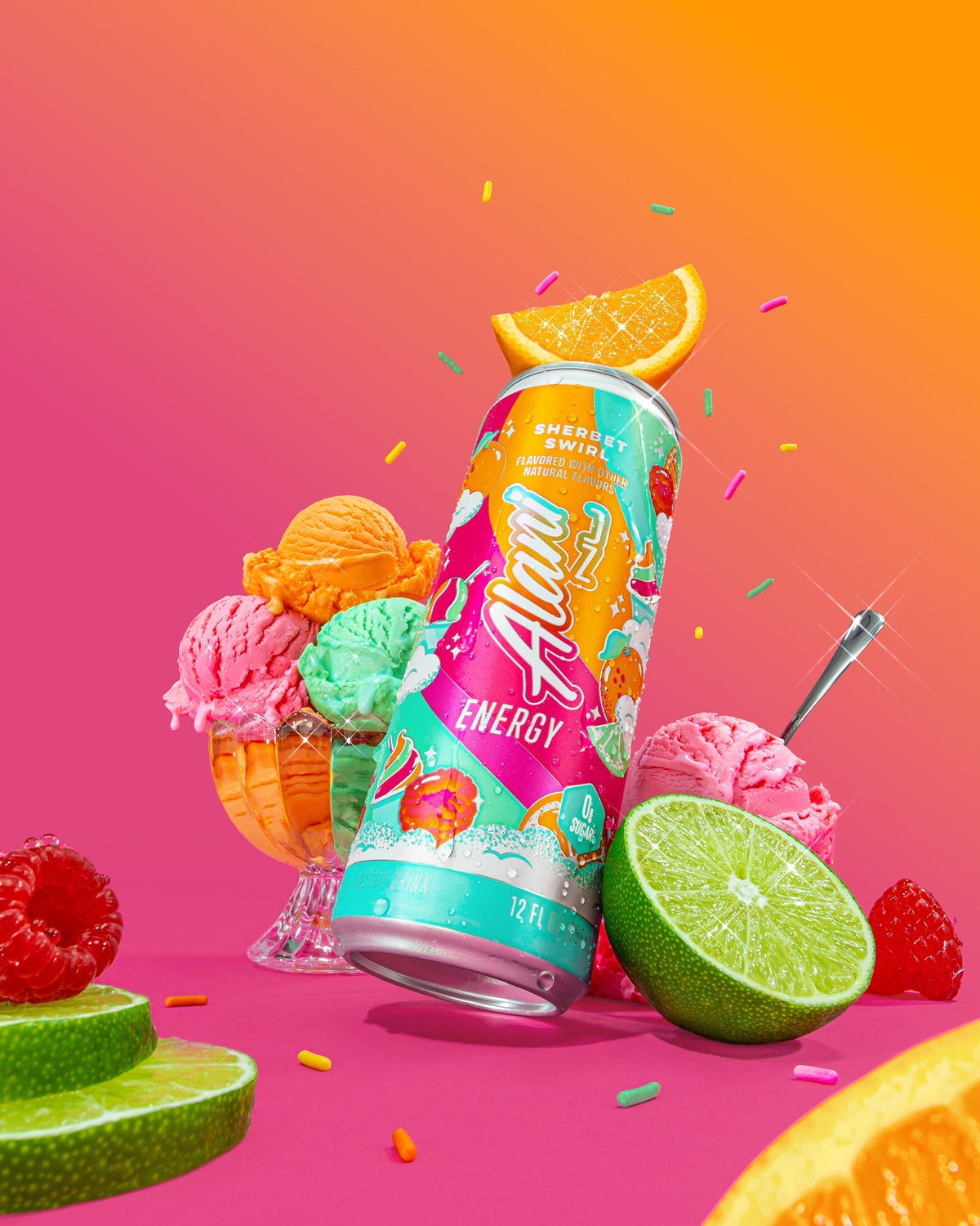 Alani Nu Energy Drink - Sherbet Swirl P3 - image 4