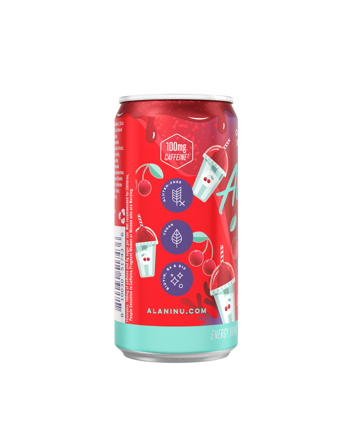 Alani Nu Mini Energy - Cherry Slush Y9 - image 2