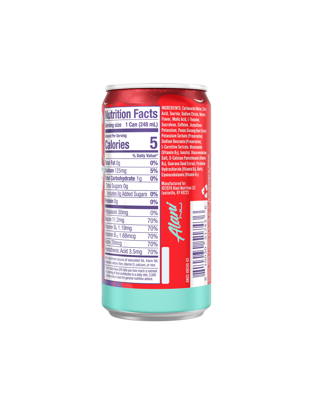 Alani Nu Mini Energy - Cherry Slush Y9 - image 3