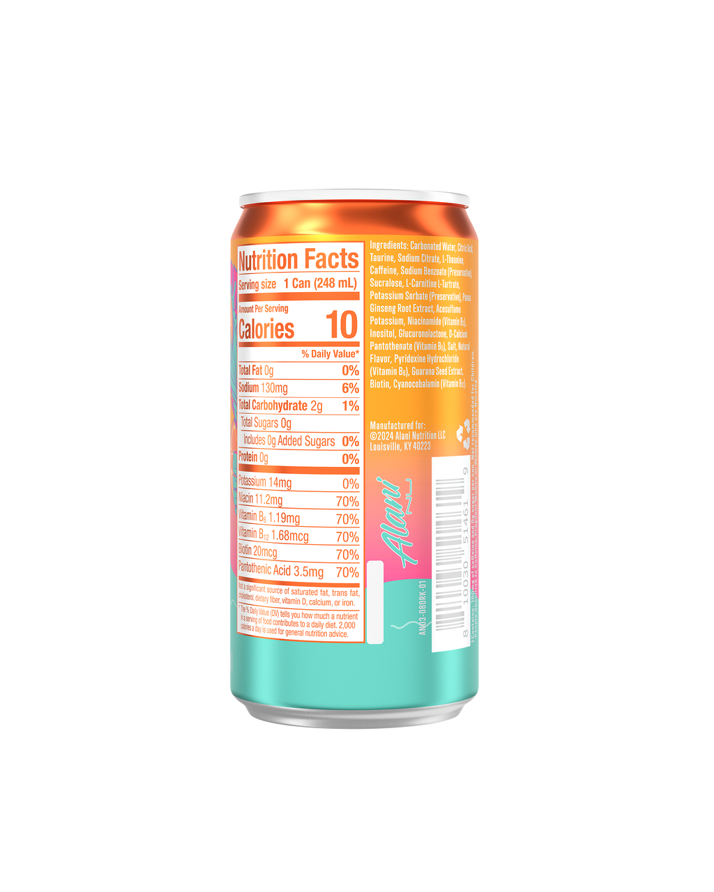 Alani Nu Mini Energy - Orange Kiss B1 - image 3