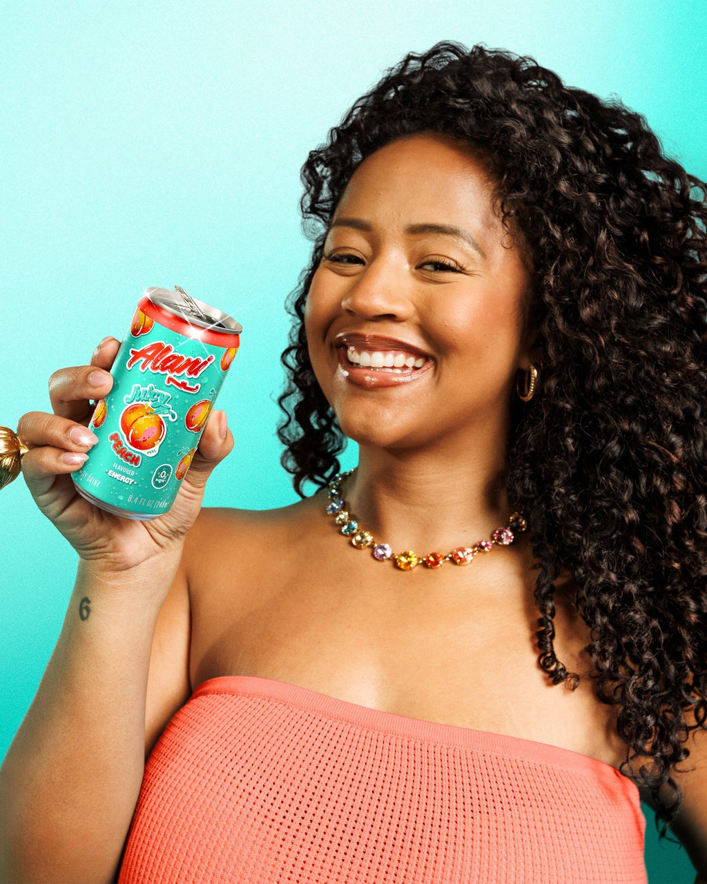Alani Nu Mini Energy - Juicy Peach A5 - image 5